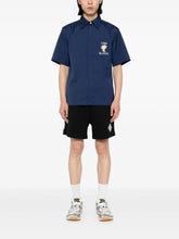 embroidered logo shirt